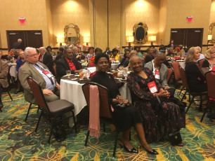 Members of District II at the Convention Banquet.